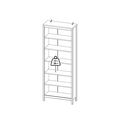 Cote | Furniture Barcelona Bookcase - White Barcelona, Bookcases 725796824949