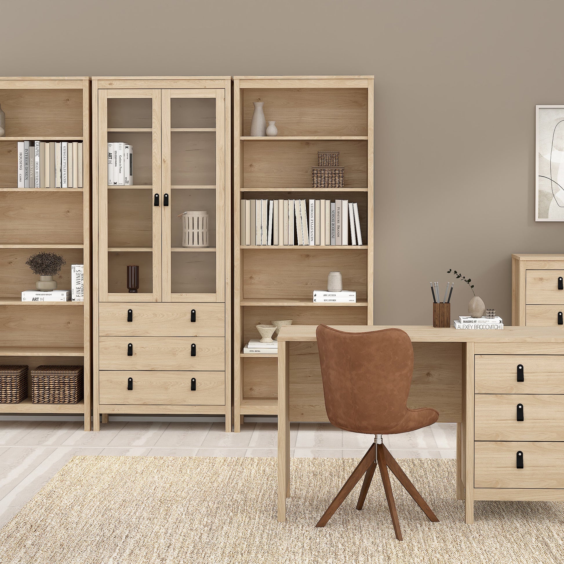 Cote | Furniture Barcelona Bookcase - Oak Barcelona, Bookcases 72579682hlhl