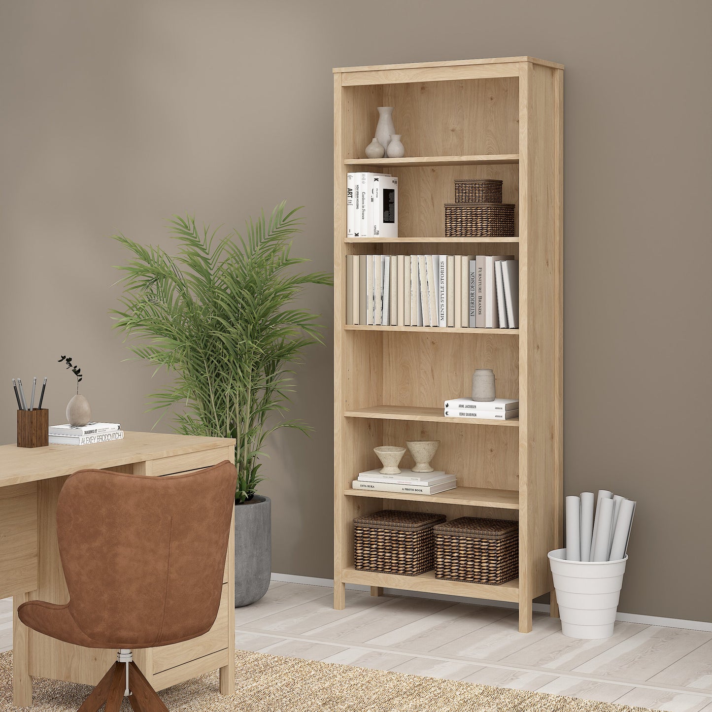 Cote | Furniture Barcelona Bookcase - Oak Barcelona, Bookcases 72579682hlhl