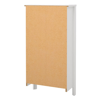 Cote | Furniture Barcelona Shoe Storage, 2 Flap Doors - White Barcelona, Shoe Storage 725796834949