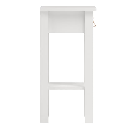 Cote | Furniture Barcelona Bedside Table, 1 Drawer - White Barcelona, Bedside Tables 725796844949