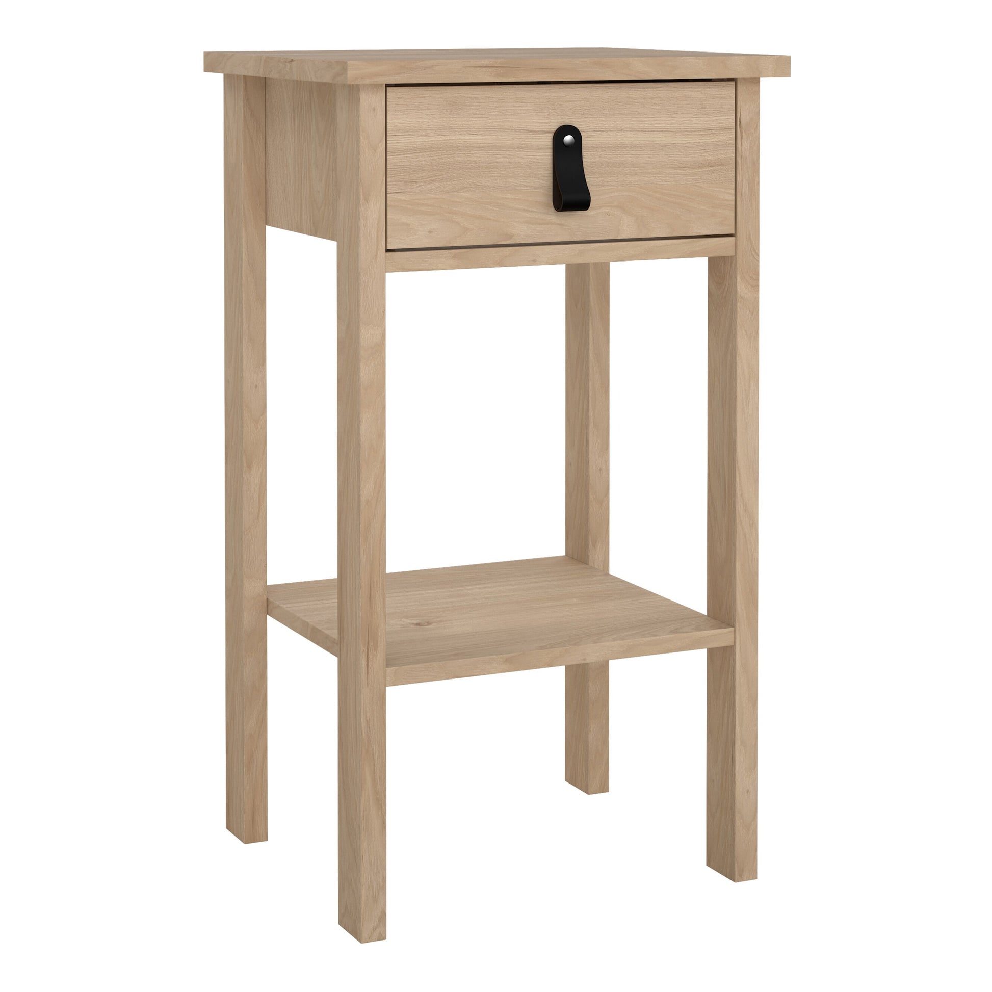 Cote | Furniture Barcelona Bedside Table, 1 Drawer - Oak Barcelona, Bedside Tables 72579684hlhl