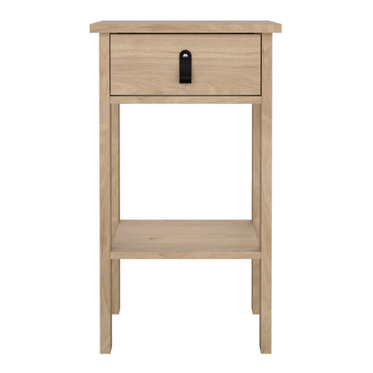 Cote | Furniture Barcelona Bedside Table, 1 Drawer - Oak Barcelona, Bedside Tables 72579684hlhl