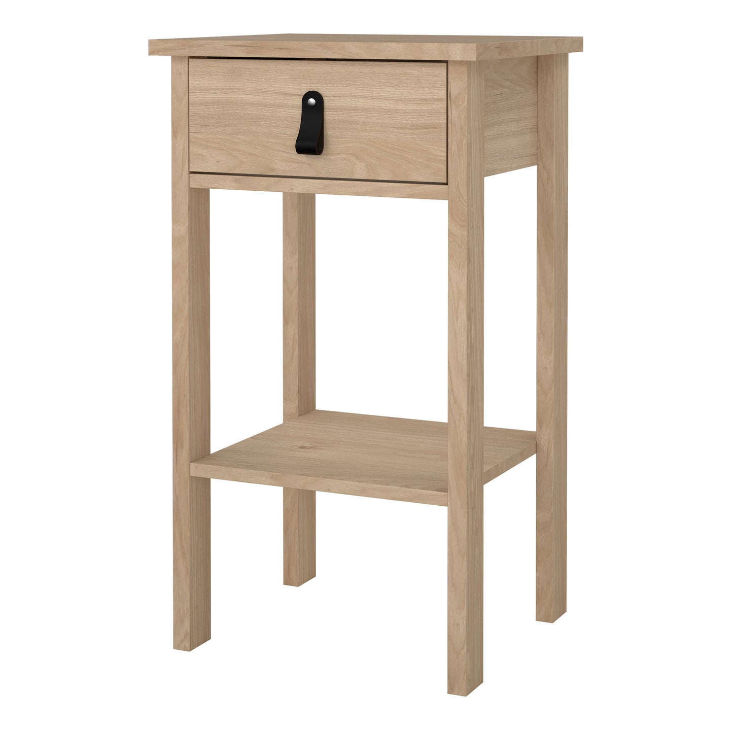 Cote | Furniture Barcelona Bedside Table, 1 Drawer - Oak Barcelona, Bedside Tables 72579684hlhl