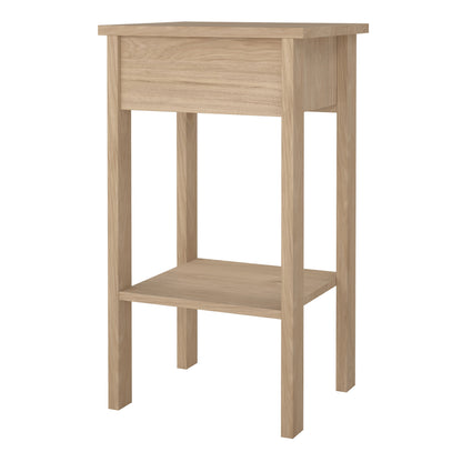 Cote | Furniture Barcelona Bedside Table, 1 Drawer - Oak Barcelona, Bedside Tables 72579684hlhl