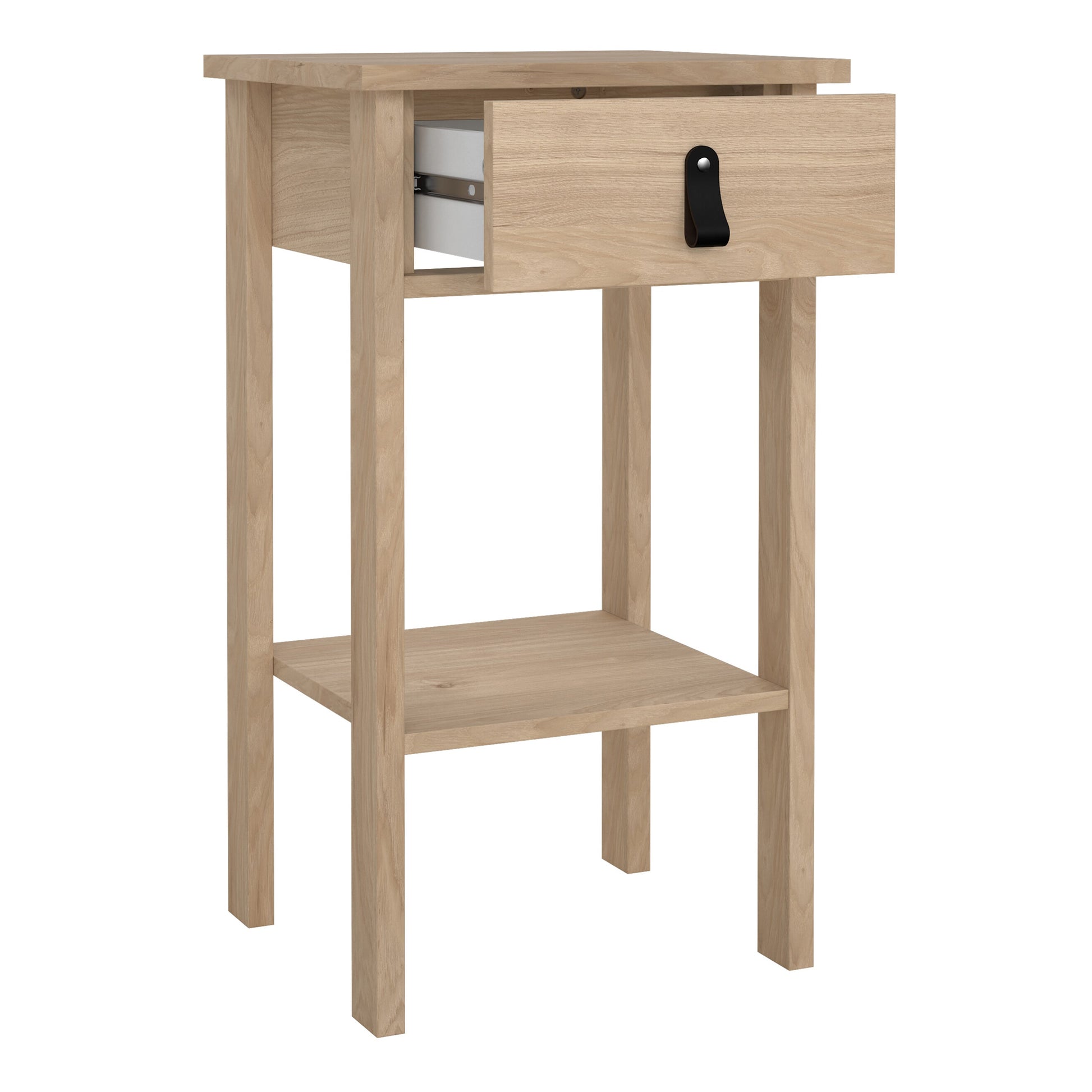 Cote | Furniture Barcelona Bedside Table, 1 Drawer - Oak Barcelona, Bedside Tables 72579684hlhl