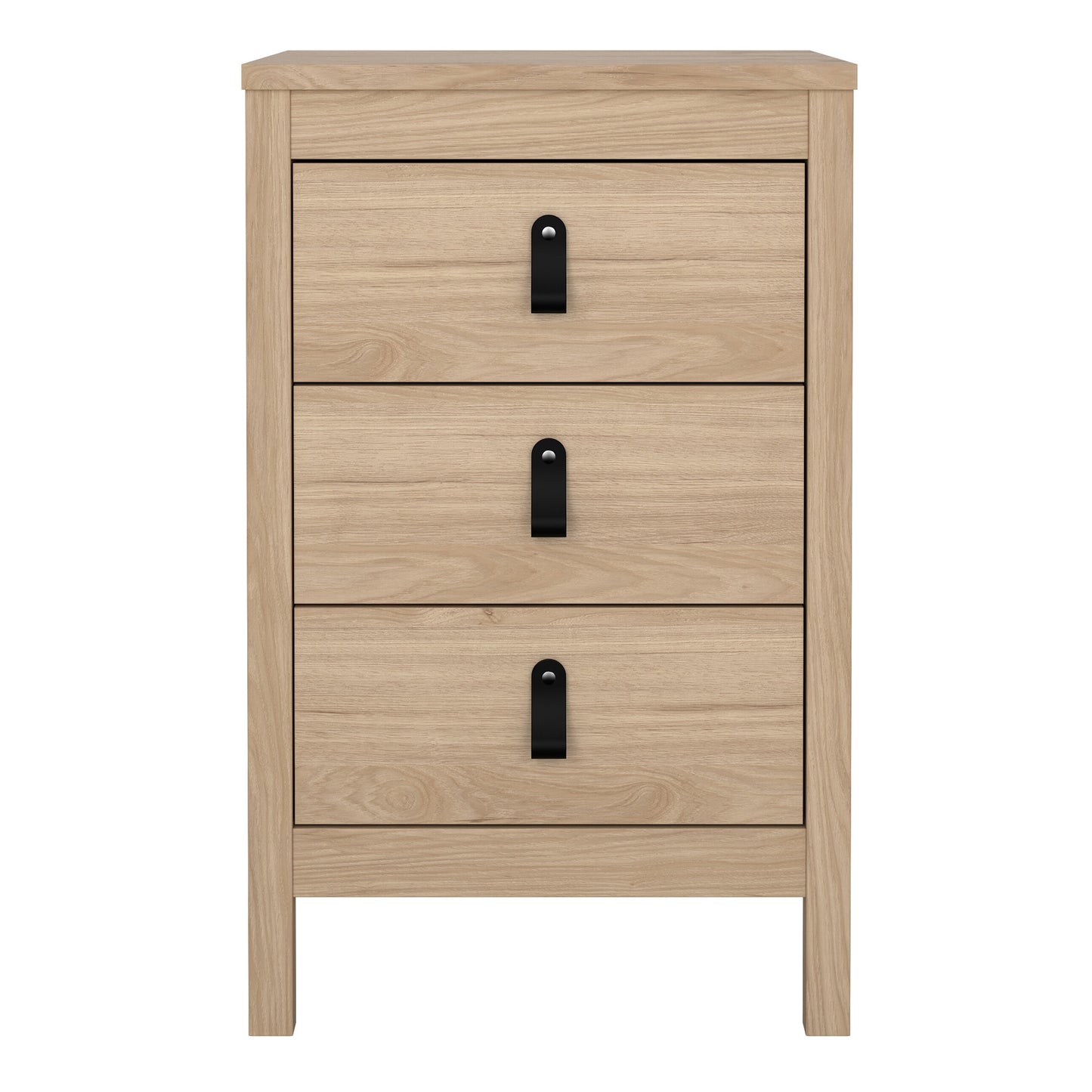 Cote | Furniture Barcelona Bedside Table, 3 Drawer - Oak Barcelona, Bedside Tables 72579685hlhl