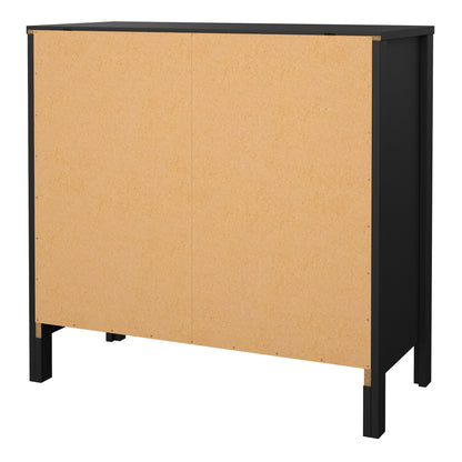 Cote | Furniture Madrid Chest of Drawers, 3 Drawers - Black Madrid, Chest of Drawers 72679662gmgm