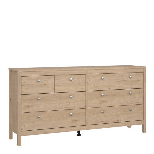 Cote | Furniture Madrid Sideboard Double Dresser 4+4 Drawer - Oak Madrid, Chest of Drawers 72679663hlhl