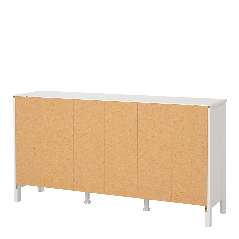 Cote | Furniture Madrid Sideboard, 2 Door + 3 Drawer - White Madrid, Sideboards 726796704949