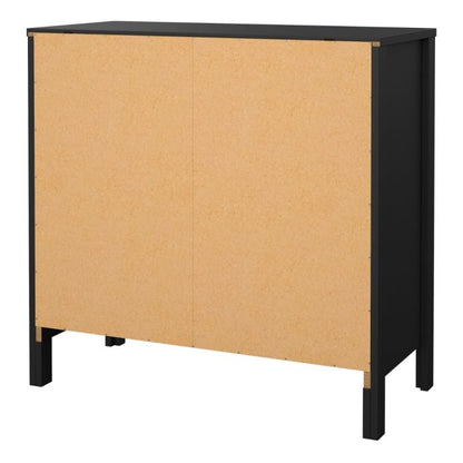 Cote | Furniture Madrid Sideboard, 2 Door + 1 Drawer - Black Madrid, Sideboards 72679671gmgm