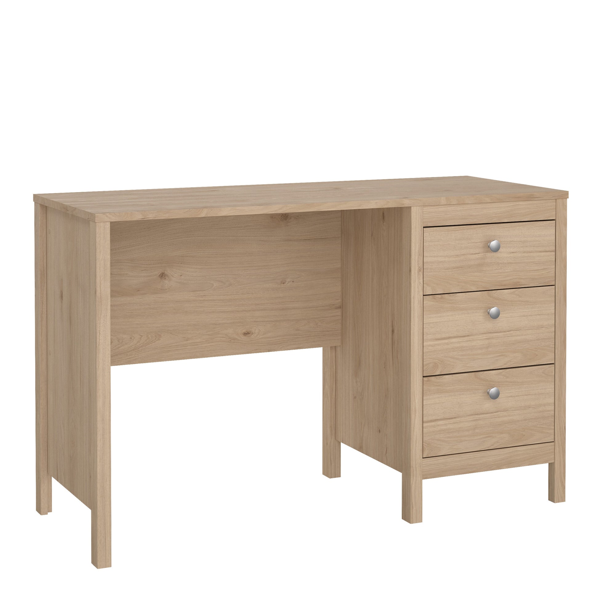 Cote | Furniture Madrid Desk, 3 Drawer - Oak Madrid, Desks 72679681hlhl