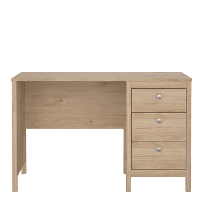 Cote | Furniture Madrid Desk, 3 Drawer - Oak Madrid, Desks 72679681hlhl