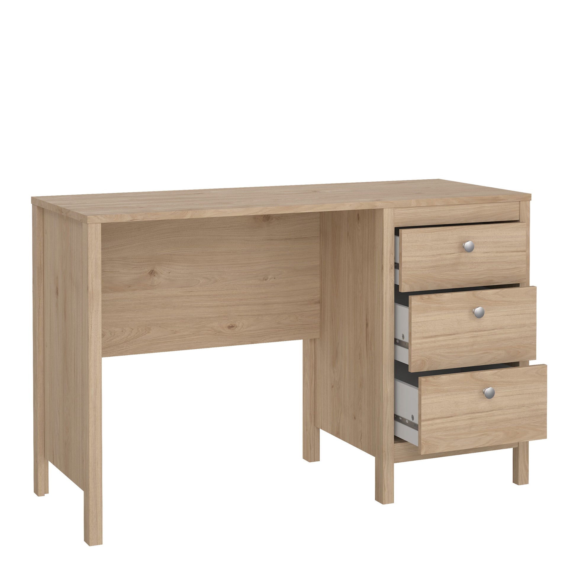 Cote | Furniture Madrid Desk, 3 Drawer - Oak Madrid, Desks 72679681hlhl