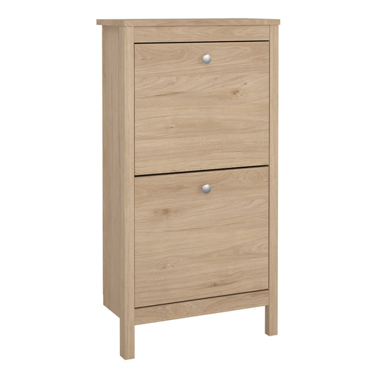 Cote | Furniture Madrid Shoe Storage, 2 Flap Doors - Oak Madrid, Shoe Storage 72679683hlhl