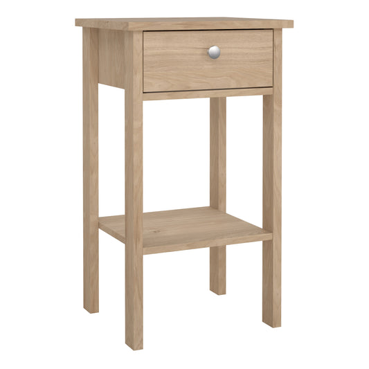 Cote | Furniture Madrid Bedside Table, 1 Drawer - Oak Madrid, Bedside Tables 72679684hlhl