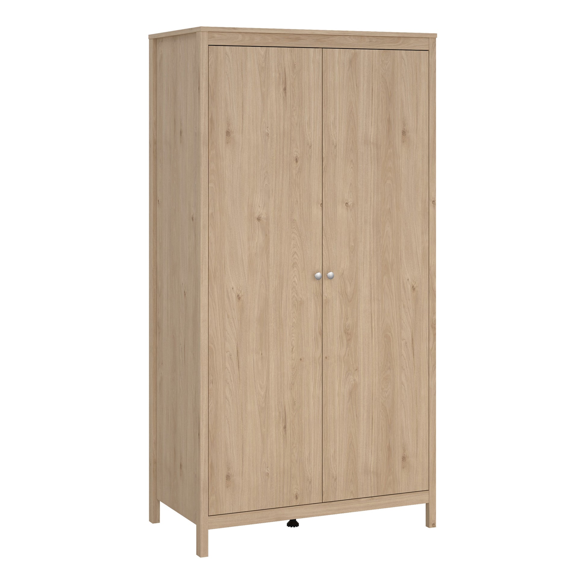 Cote | Furniture Madrid 3 Piece Bedroom Set  - Bedside Table, Chest  and 2 Door Wardrobe  - Oak Madrid, BUNDLE 726hlhlp1