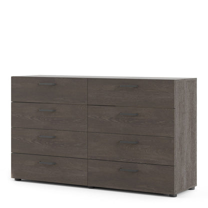 Cote | Furniture Dallas Sideboard Double Dresser, 8 Drawer - Dark Oak Dallas, Chest of Drawers 73070533glgl