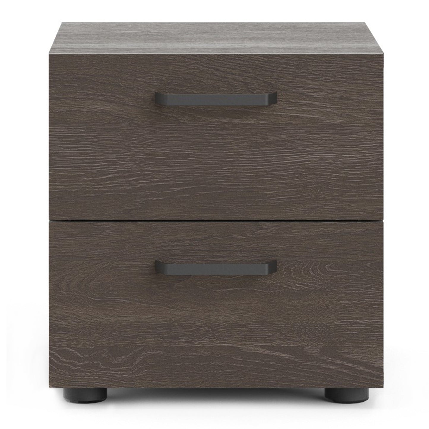 Cote | Furniture Dallas Bedside Table, 2 Drawer - Dark Oak Dallas, Bedside Tables 73070534glgl