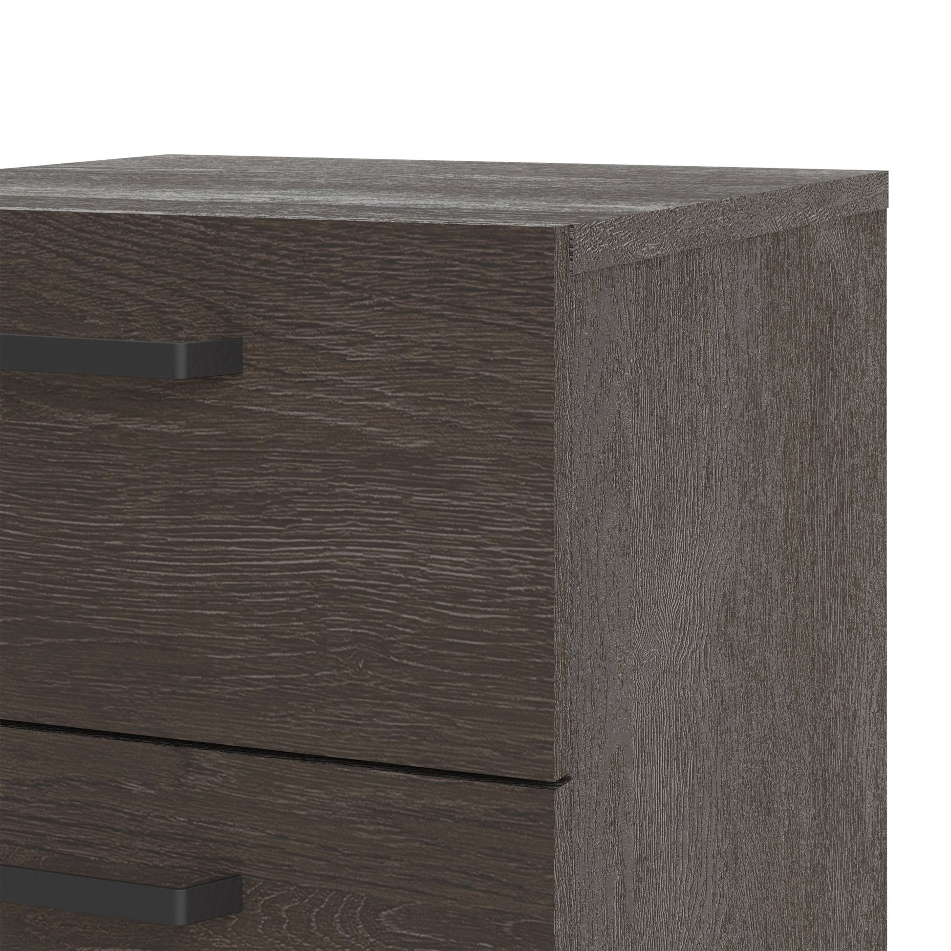 Cote | Furniture Dallas Bedside Table, 2 Drawer - Dark Oak Dallas, Bedside Tables 73070534glgl