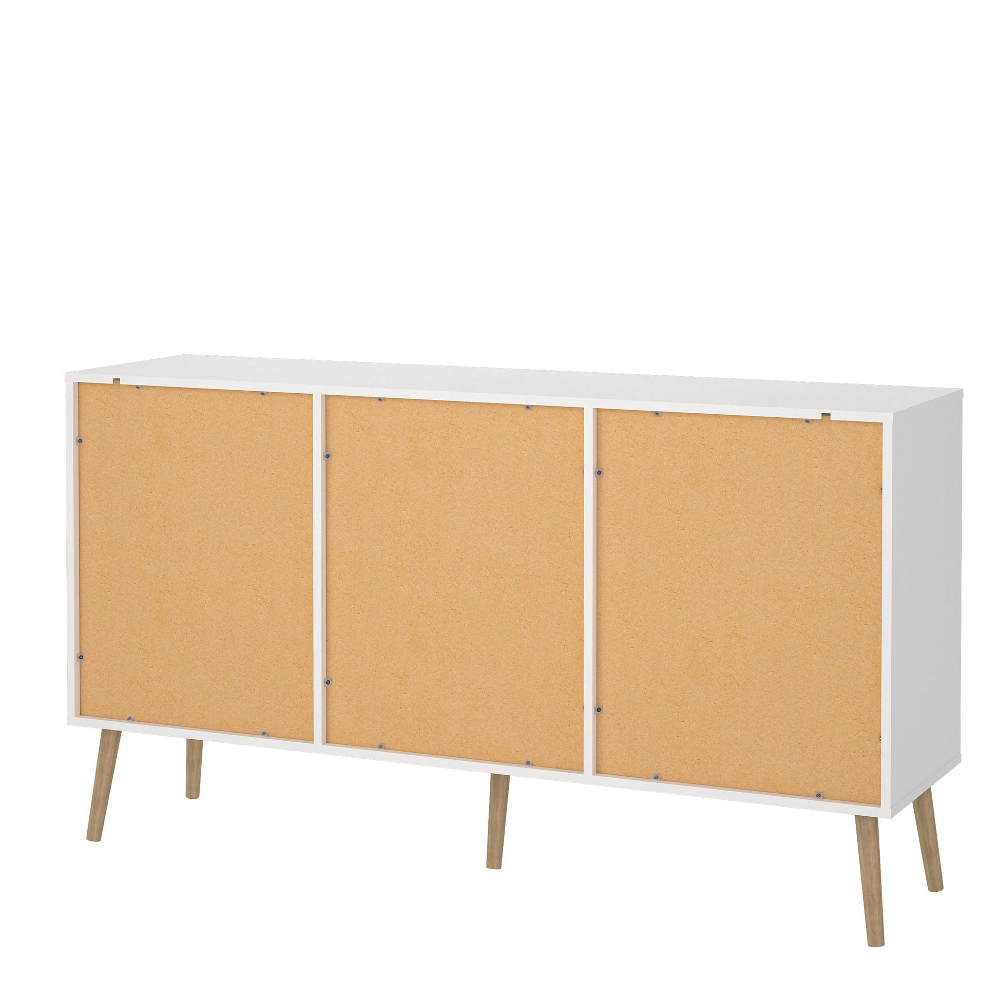 Cote | Furniture Cumbria Sideboard, 2 Door + 3 Drawer - White Cumbria, Sideboards 731491214949