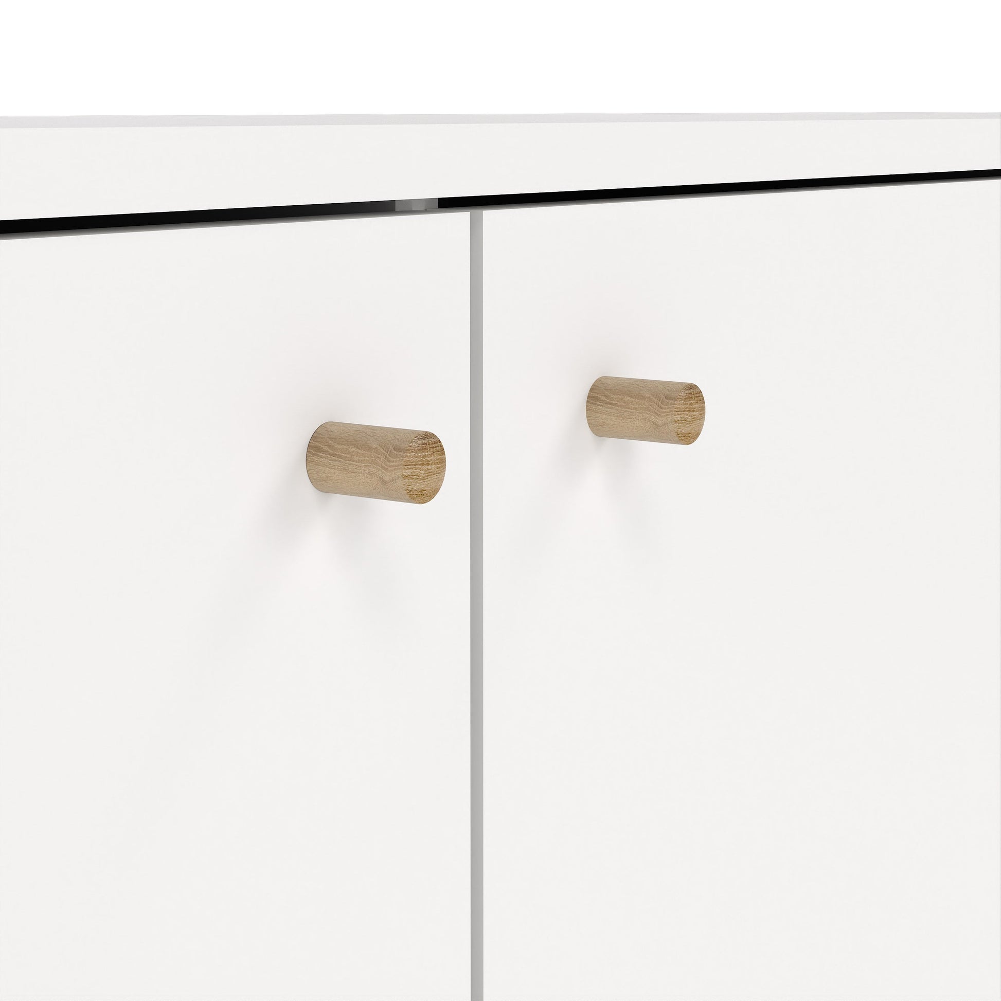 Cote | Furniture Cumbria Sideboard, 2 Door + 3 Drawer - White Cumbria, Sideboards 731491214949