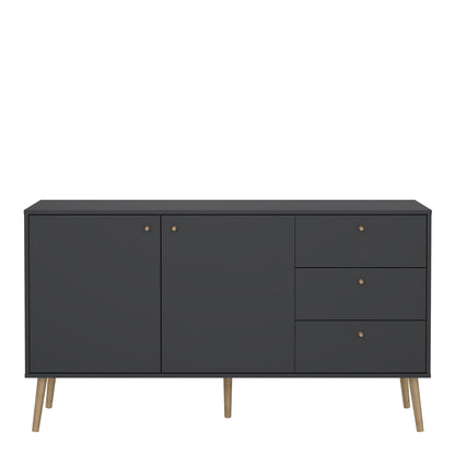 Cote | Furniture Cumbria Sideboard, 2 Doors + 3 Drawer - Dark Grey Cumbria, Sideboards 73149121igig