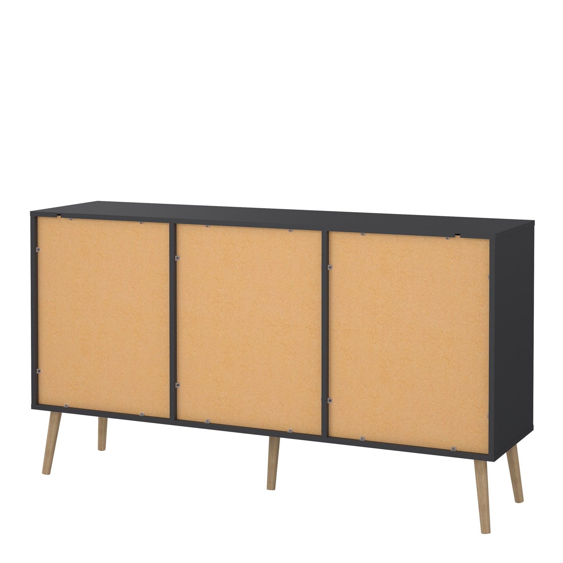 Cote | Furniture Cumbria Sideboard, 2 Doors + 3 Drawer - Dark Grey Cumbria, Sideboards 73149121igig