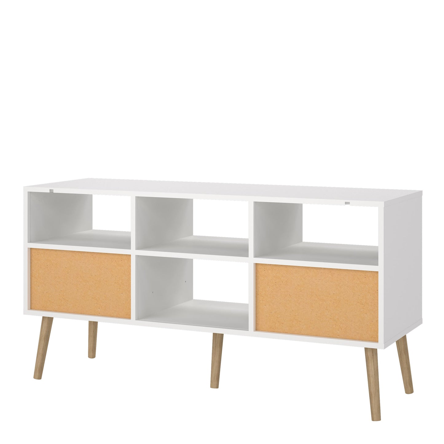 Cote | Furniture Cumbria TV Unit, 2 Drawer - White Cumbria, TV Stands 731491224949