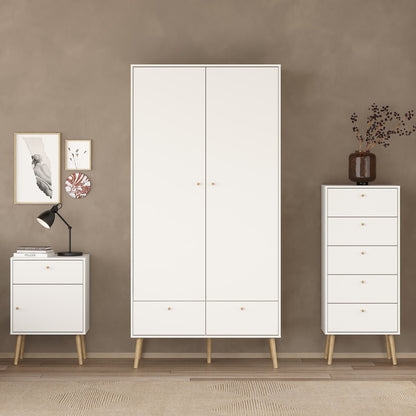 Cote | Furniture Cumbria Chest of Drawers, 5 Drawer - White Cumbria, Chest of Drawers 731491284949