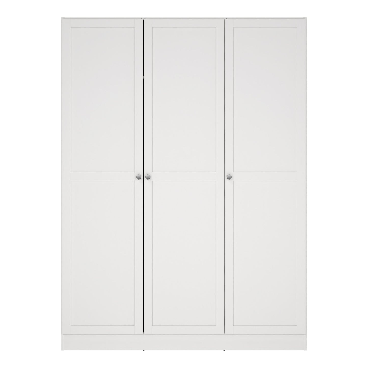 Cote | Furniture Brande Wardrobe, 3 Frame Doors - White Brande, Wardrobes 735680524949