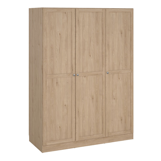 Cote | Furniture Brande Wardrobe, 3 Frame Doors - Oak Brande, Wardrobes 73568052hlhl