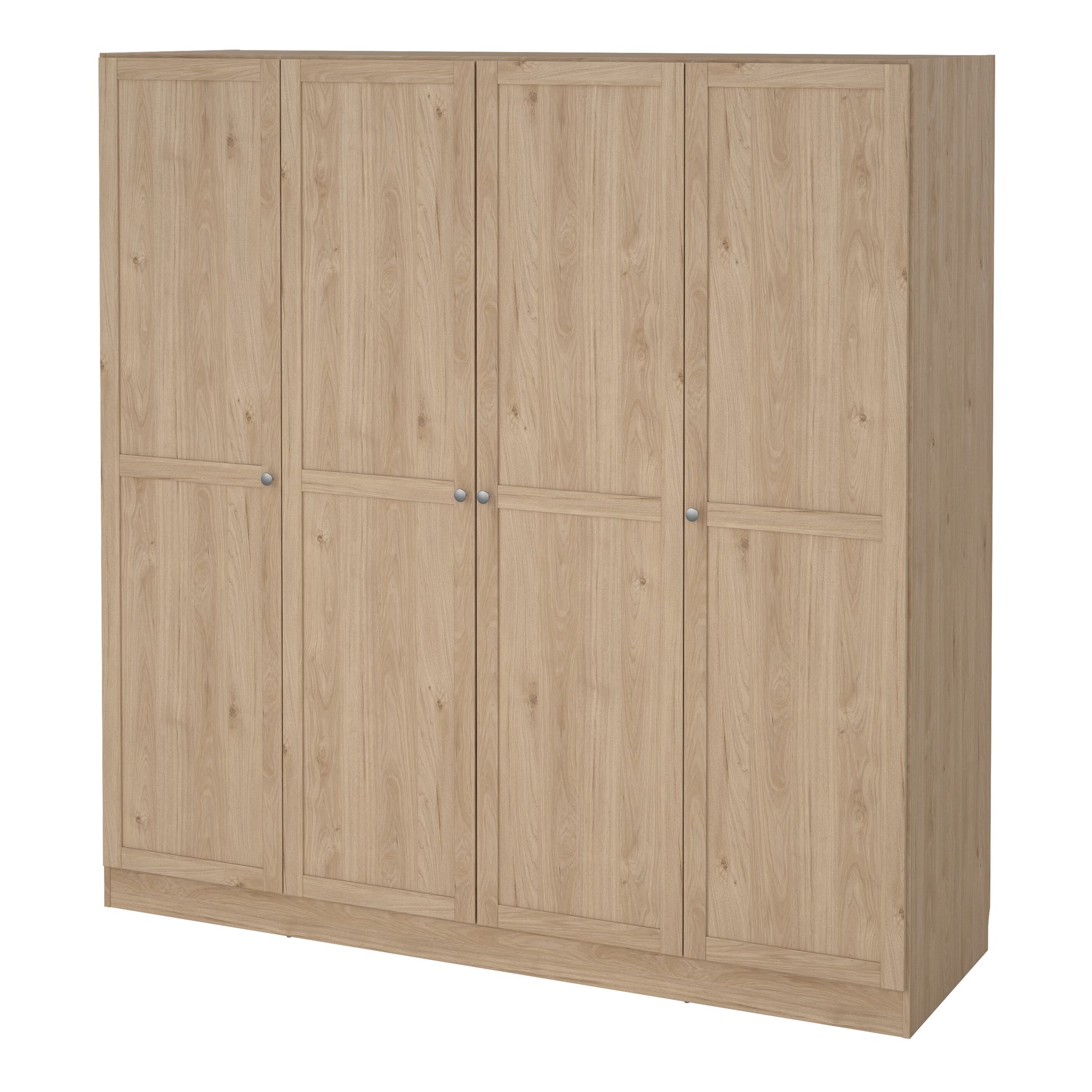 Cote | Furniture Brande Wardrobe, 4 Frame Doors - Oak Brande, Wardrobes 73568053hlhl