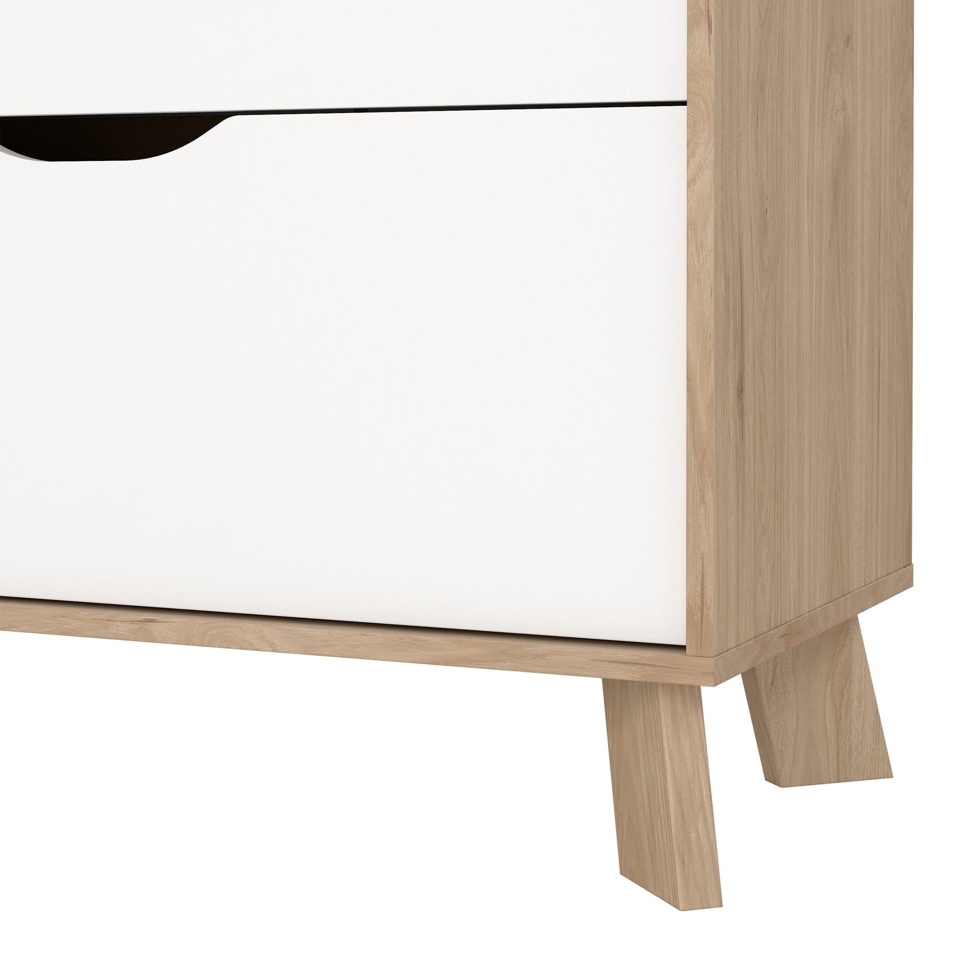 Cote | Furniture Ikast Chest of Drawers, 3 Drawer - Oak & White Ikast, Chest of Drawers 73686703hl49