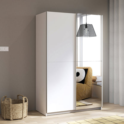 Cote | Furniture Babetta Sliding Wardrobe - White Babetta, Wardrobes 801bbts822x2-120