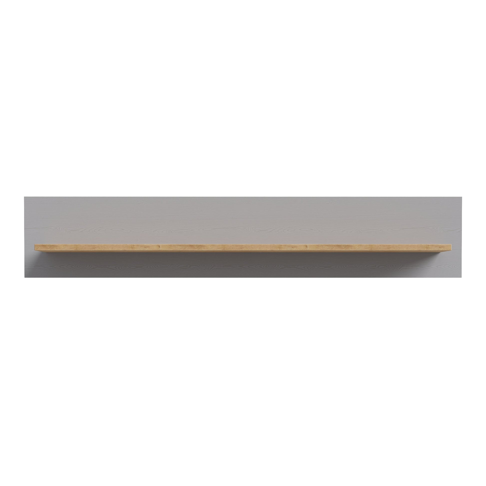 Cote | Furniture Bohol Wall Shelf - Oak/Grey Bohol, Shelving 801bhlb01-m478