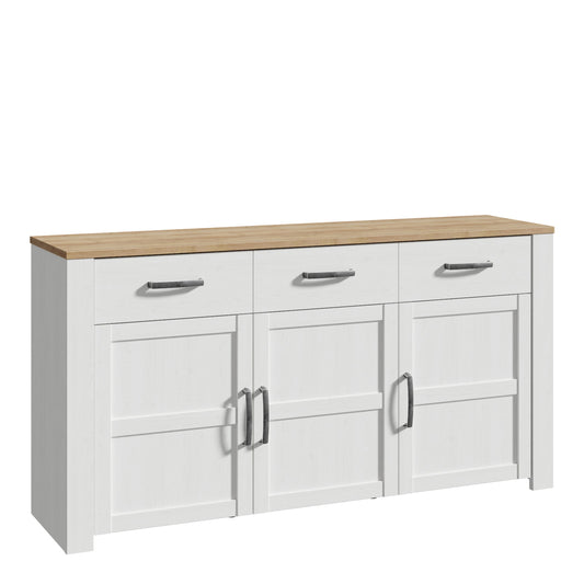 Cote | Furniture Bohol Sideboard - Oak/White Bohol, Sideboards 801bhlk231-m482