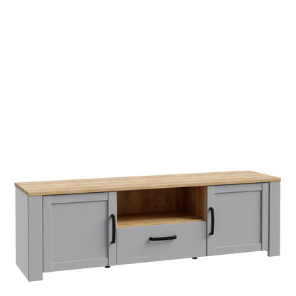 Cote | Furniture Bohol TV Unit - Oak/Grey Bohol, TV Stands 801bhlt131-m478