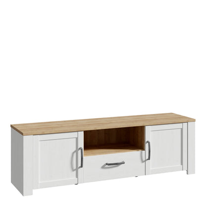 Cote | Furniture Bohol TV Unit  - Oak/White Bohol, TV Stands 801bhlt131-m482