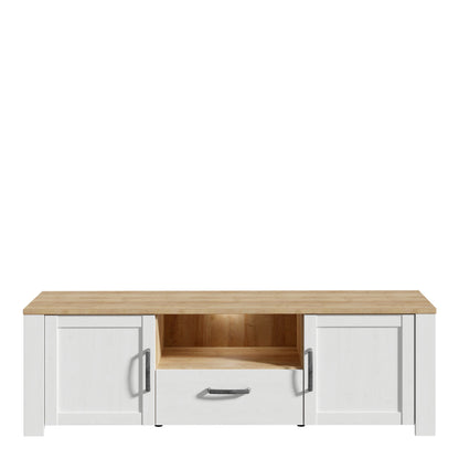 Cote | Furniture Bohol TV Unit  - Oak/White Bohol, TV Stands 801bhlt131-m482