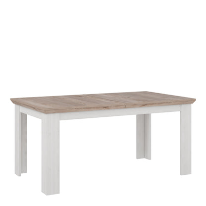 Cote | Furniture Illoppa 4-6 Extendable Dining Table - Snowy Oak & Oak Illopa, Dining Tables 801eplt401-j99