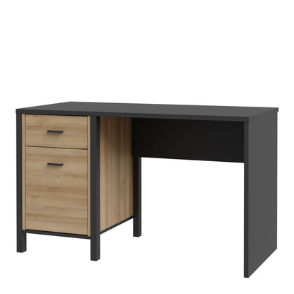 Cote | Furniture High Rock Desk, 1 Door + 1 Drawer - Black & Oak High Rock, Dressing Tables & Desks 801hrkb211l-m197