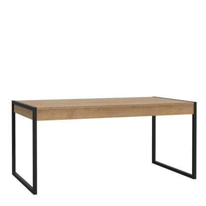 Cote | Furniture High Rock 4 Seater Dining Table (Includes 2 Drawers) - Black & Oak High Rock, Dining Tables 801hudt403-m219