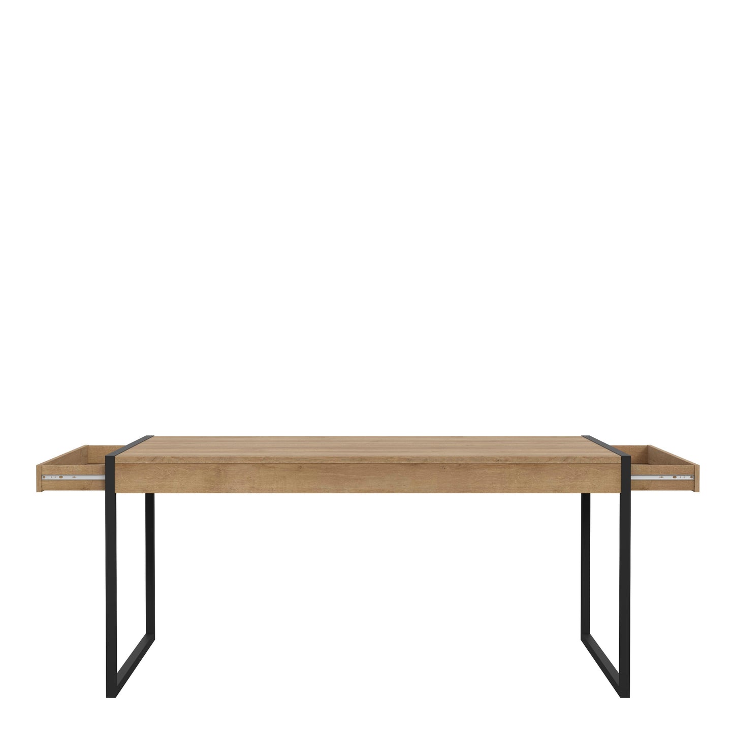 Cote | Furniture High Rock 4 Seater Dining Table (Includes 2 Drawers) - Black & Oak High Rock, Dining Tables 801hudt403-m219