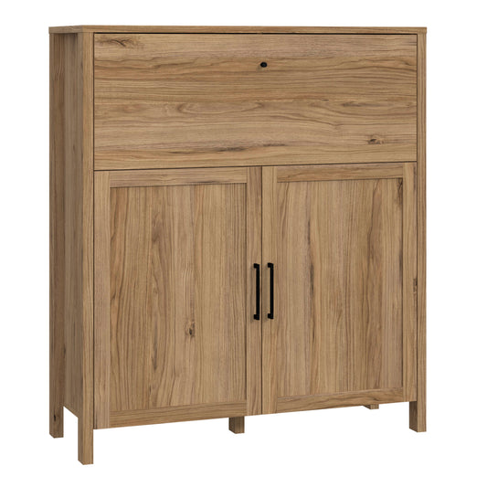 Cote | Furniture Malte Brun Bar Chest - Oak Malte Brun, Chest of Drawers 801mtbk321-d84