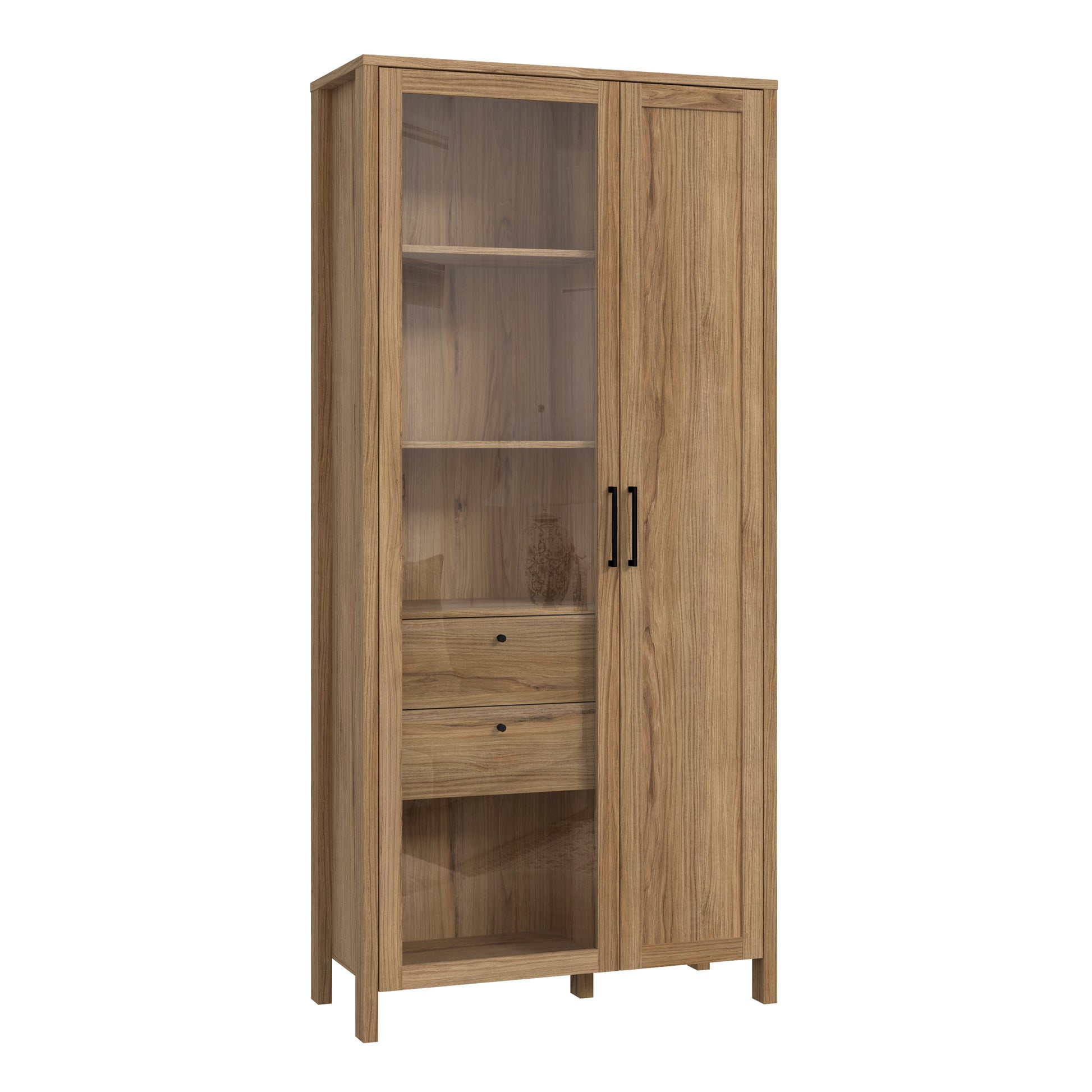 Cote | Furniture Malte Brun Display Cabinet - Oak Malte Brun, Display Cabinets 801mtbv721r-d84