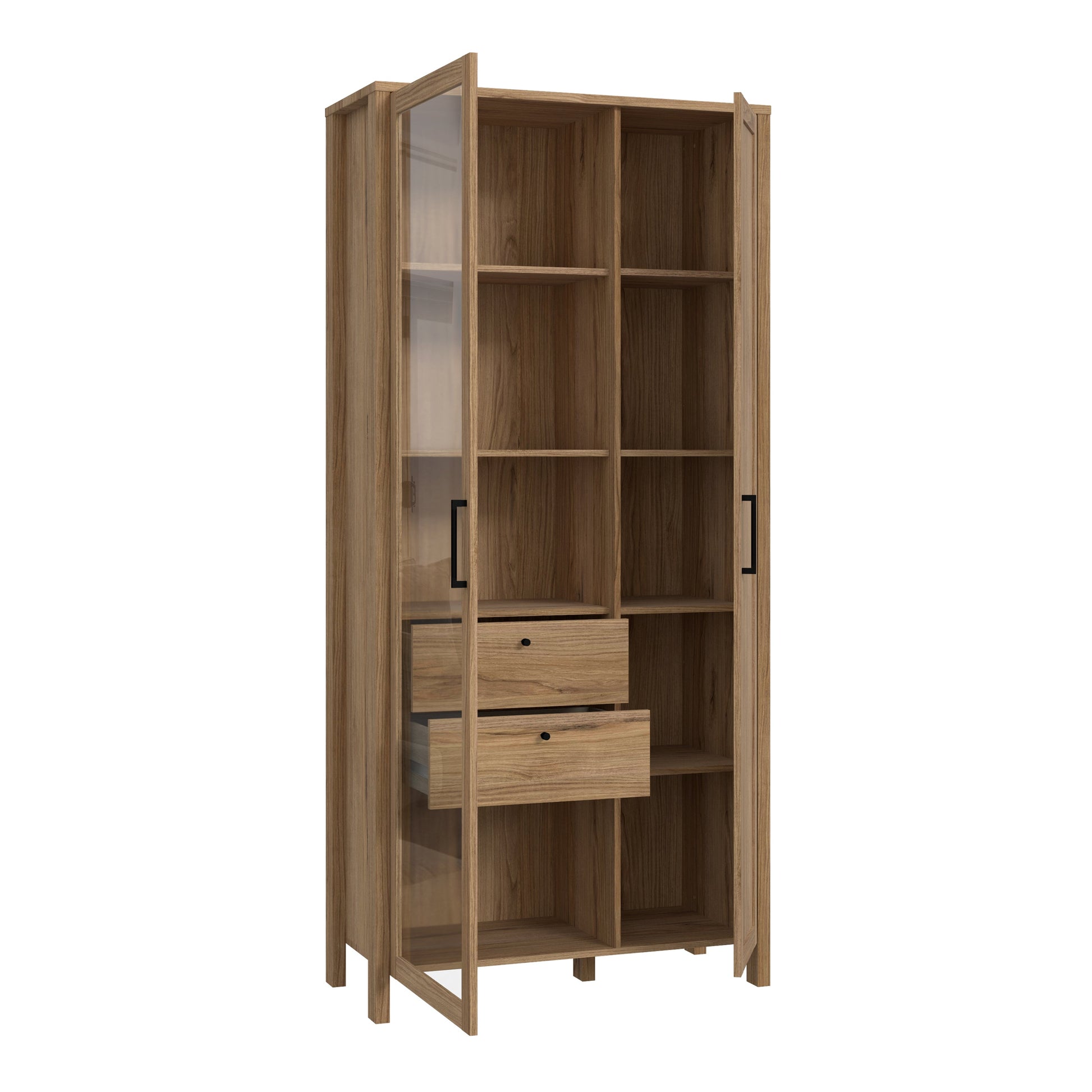 Cote | Furniture Malte Brun Display Cabinet - Oak Malte Brun, Display Cabinets 801mtbv721r-d84