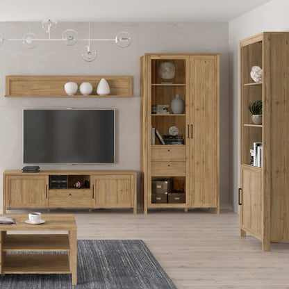 Cote | Furniture Malte Brun Display Cabinet - Oak Malte Brun, Display Cabinets 801mtbv721r-d84