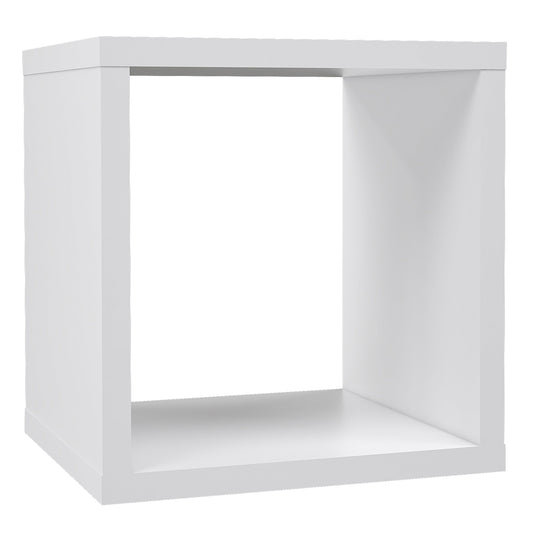 Cote | Furniture Mauro Singular Cube Storage Unit - White Mauro, Side Tables 801mxxr011-120