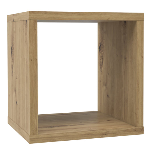 Cote | Furniture Mauro Singular Cube Storage Unit - Artisan Oak Mauro, Side Tables 801mxxr011-d78